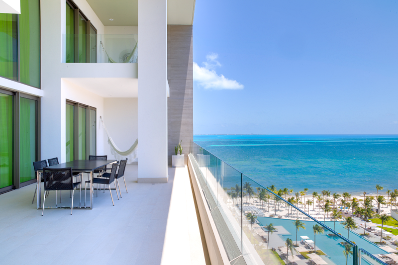 Garza blanca cancun loft suite terrace