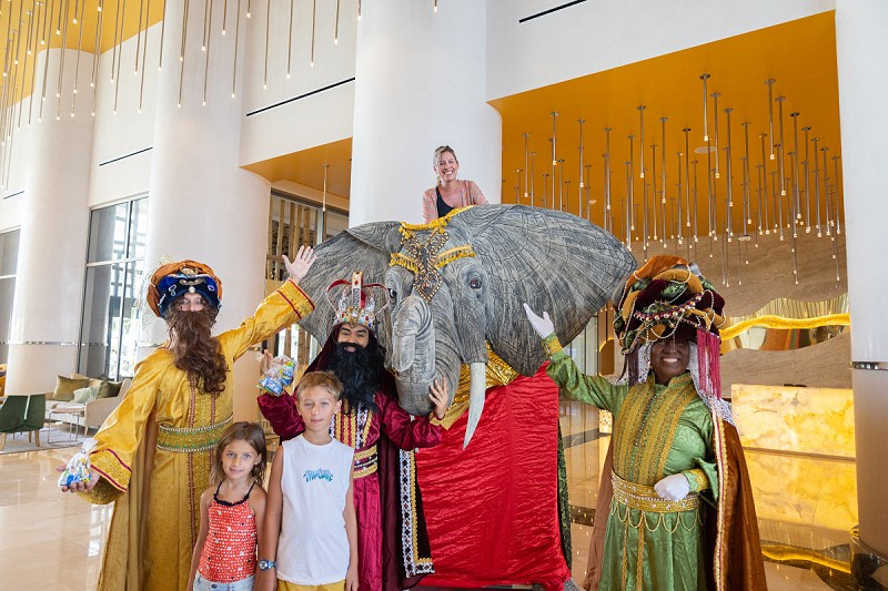 Garza blanca cancun three kings winter event