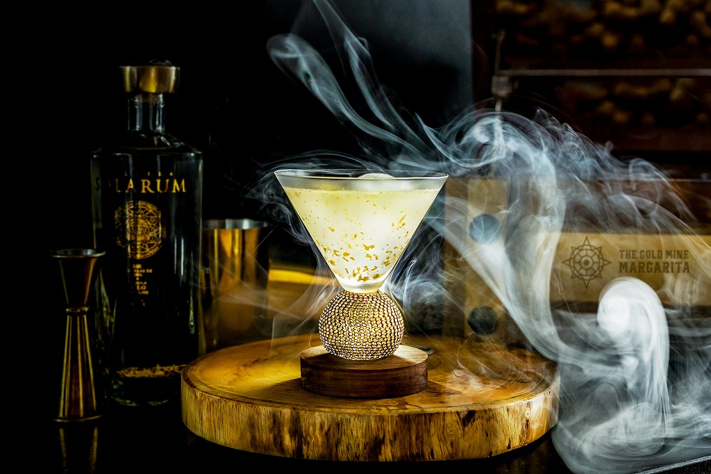 A Gourmet Maragarita Made of Gold