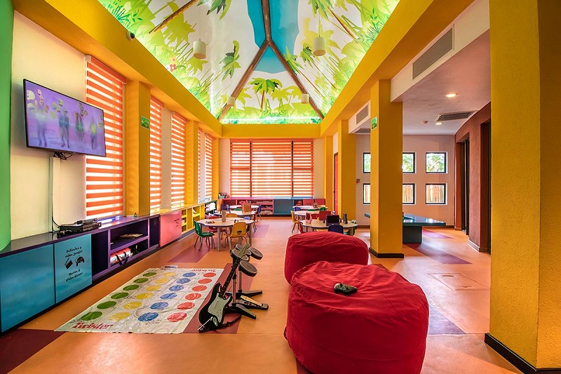 Kids club at villa del palmar cancun