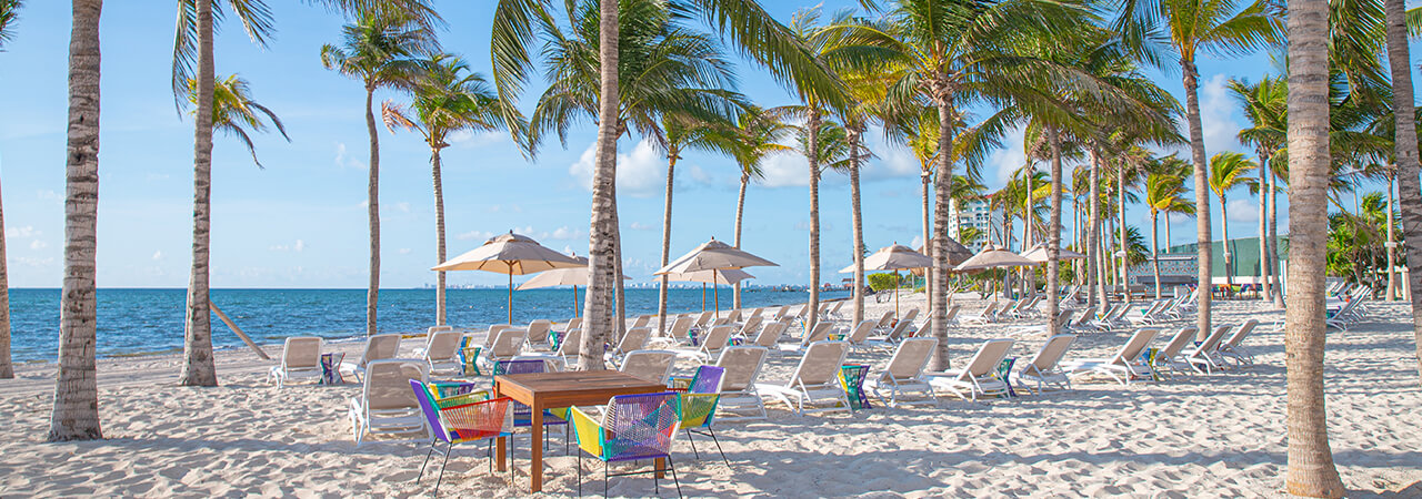 Garza Blanca Cancun beach