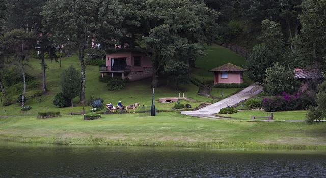 cabins lake view