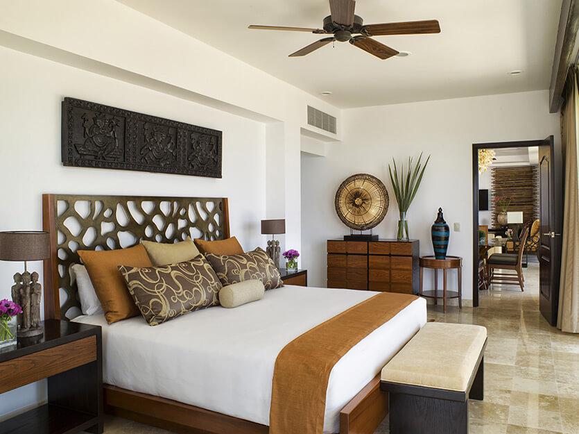 three bedrooms penthouse villa palmar cancun