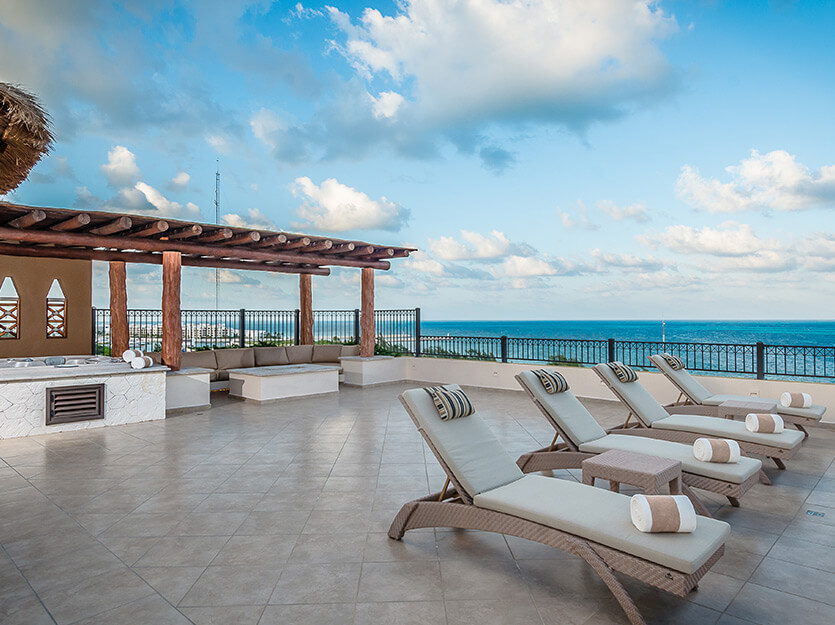 two bedroom penthouse villa palmar cancun